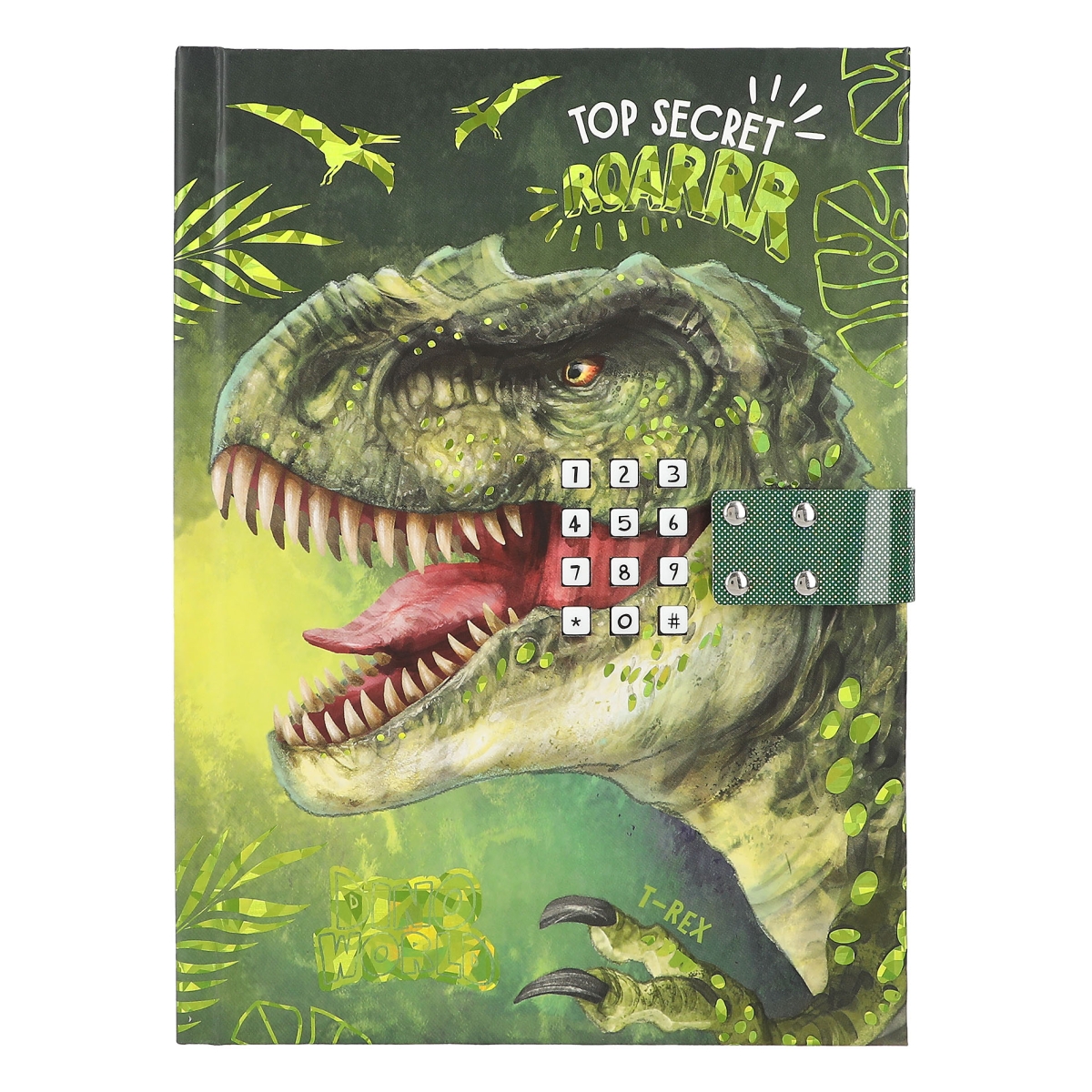 Depesche Tagebuch Geheimcode mit Dino Sound - World