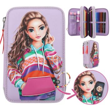 TOPModel Triple Pencil Case with applied smartphone JOY