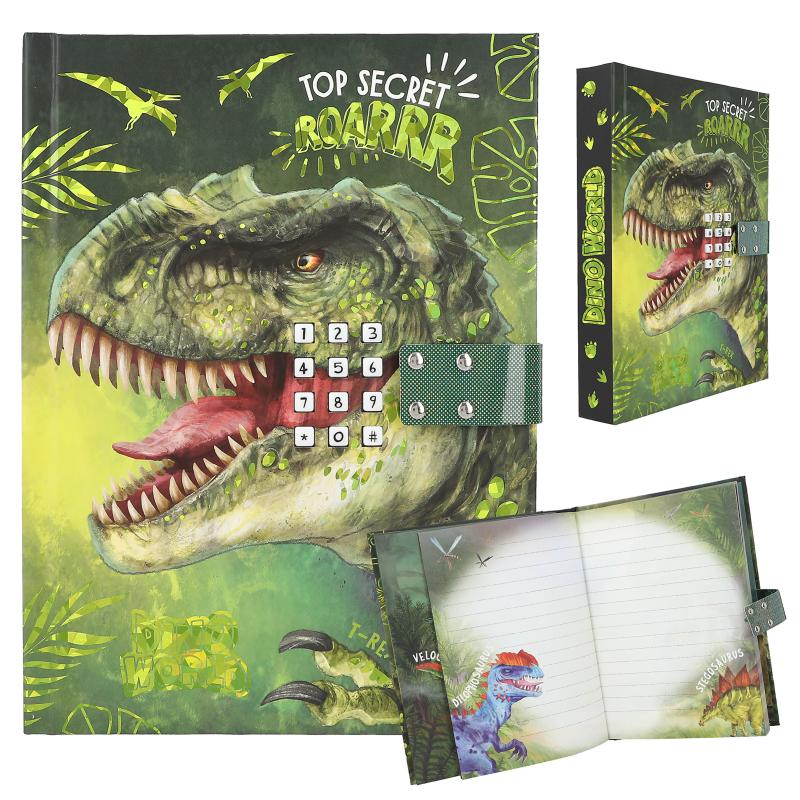 mit Geheimcode Sound Tagebuch - World Depesche Dino