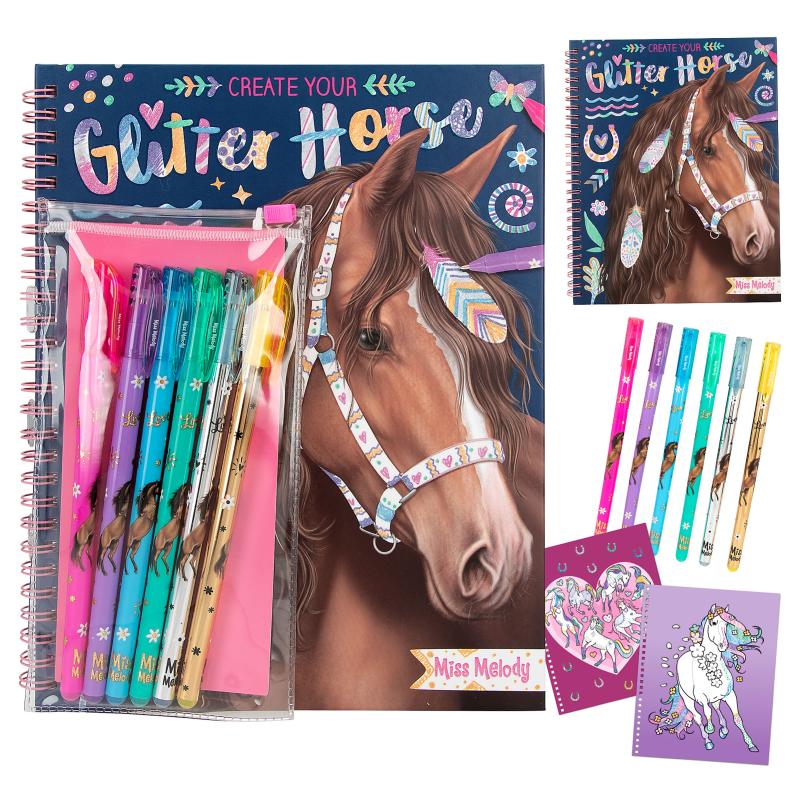 Miss Melody Create your glitter Horses