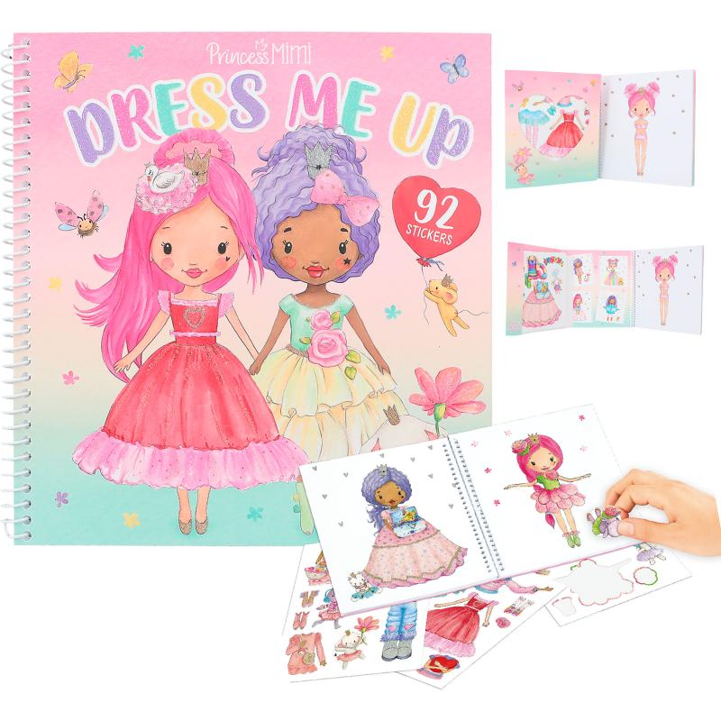 Top Model Dress Me Up Sticker Book: .co.uk: Toys & Games