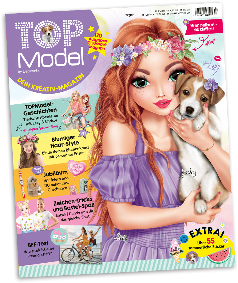 TOPModel Kreativ-Magazin - Deine aktuelle Ausgabe